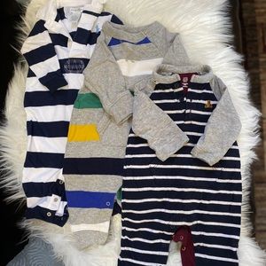 Assorted One Piece Winter Clothes 3-6 Mo Bundle